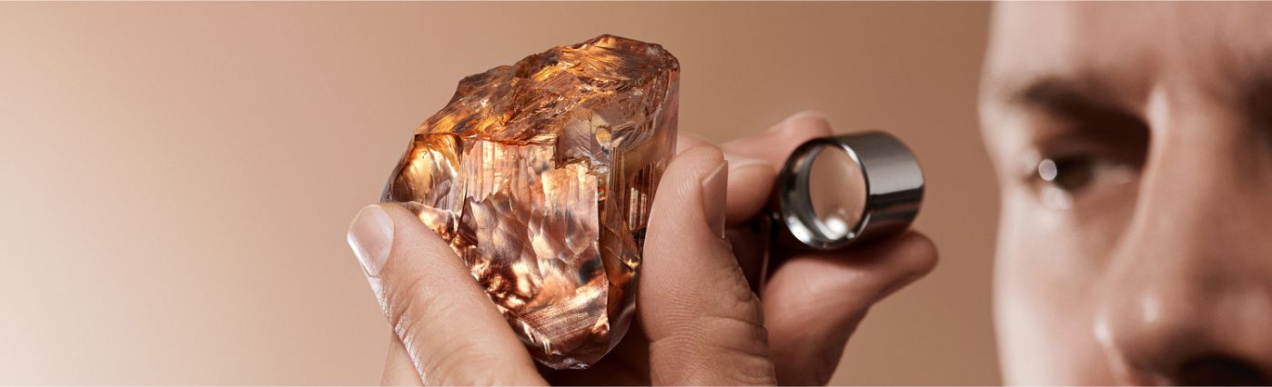 The largest 468.30 carats gem-quality diamond in Russia history
