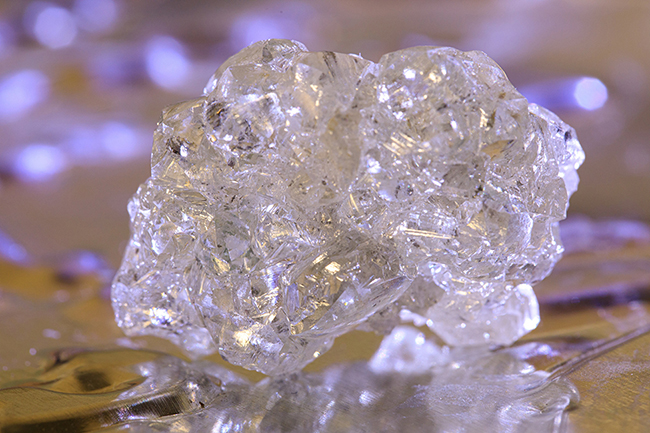 An unordinary cloud diamond was extracted on the sorters of Bourevestnik, JSC